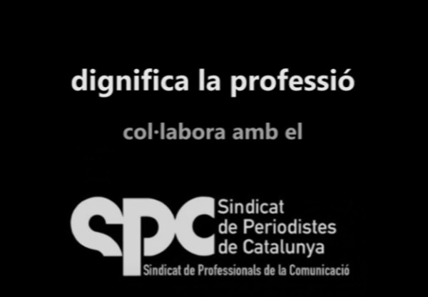 Imagen de cabecera de Suma’t a la lluita de l'SPC per un periodisme digne!