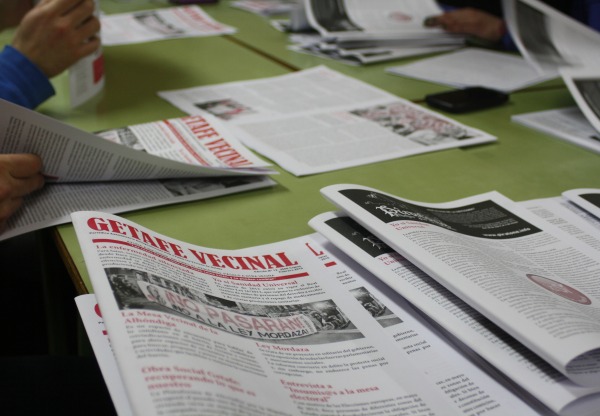 Imagen de cabecera de Getafe Vecinal. Periódico Alternativo