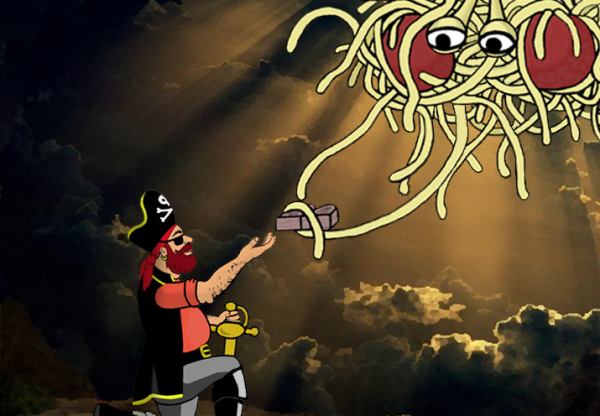 Imagen de cabecera de Reconocimiento oficial de la Iglesia Pastafari