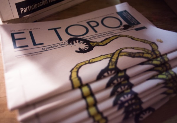 Imagen de cabecera de El Topo. Periódico local de actualidad ecopolítica y social