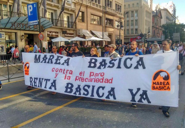 Imagen de cabecera de Marea Básica contra el Paro y la Precariedad. #ReclamaCartaSocial 