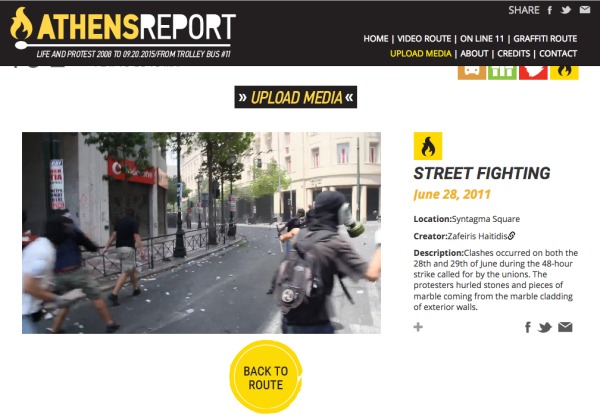 Imagen de cabecera de Athens Report | A Collective Archive of Life and Protest in Athens