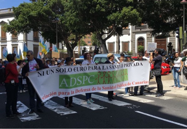 Imagen de cabecera de Paremos la privatización de la Sanidad Canaria