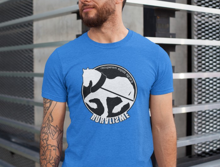 heathered-t-shirt-mockup-featuring-a-man-with-tatt