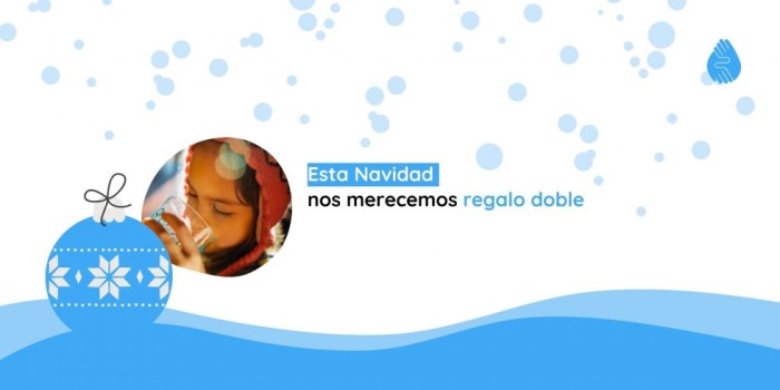 Estas Navidades, regalo doble 💧