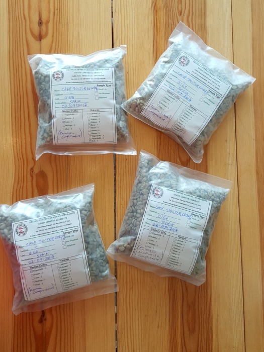 DÍA HISTÓRICO: llegaron las muestras de café!!!