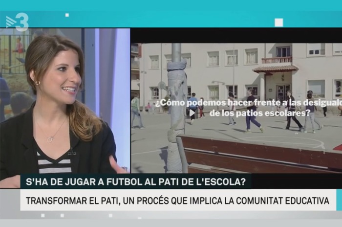 ¡Patios coeducativos en los medios!