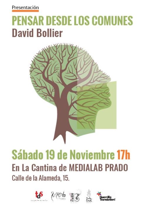 19/11 en Medialab-Prado: conversación 'Pensar desde los comunes' con David Bollier