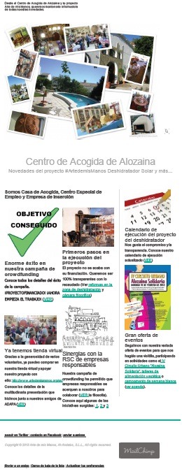 RECIBE NUESTRO BOLETÍN DE NOVEDADES