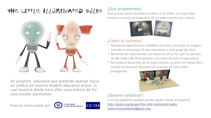 HELP US! CO-FINANCE THE LITTLE ILLUMINATED PROJECT!
