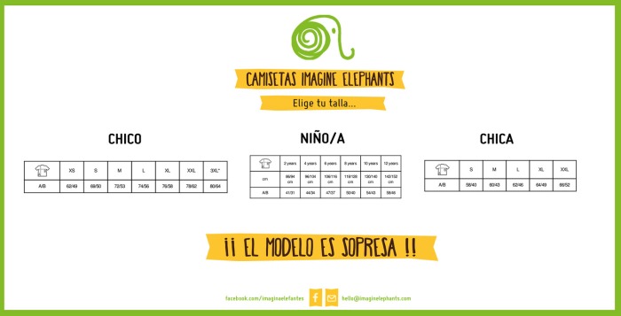 Camisetas. ¡Elige tu talla!