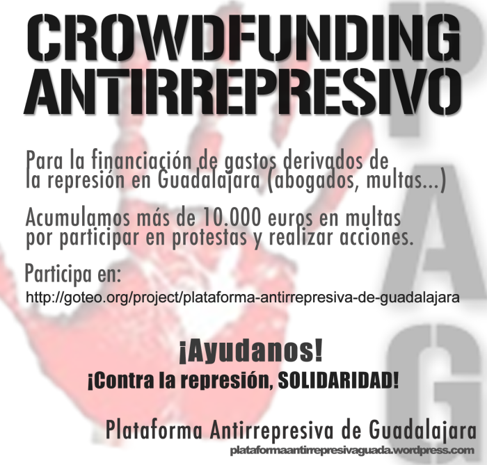 Crowdfunding Antirrepresivo