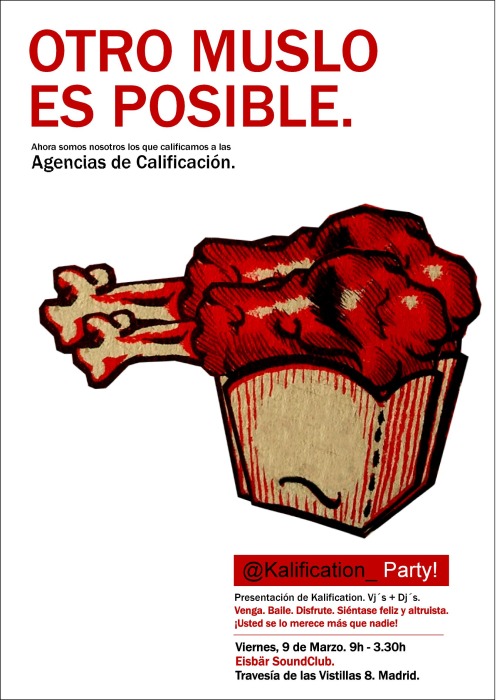 Ya tenemos el cartel de la Kalification Party!