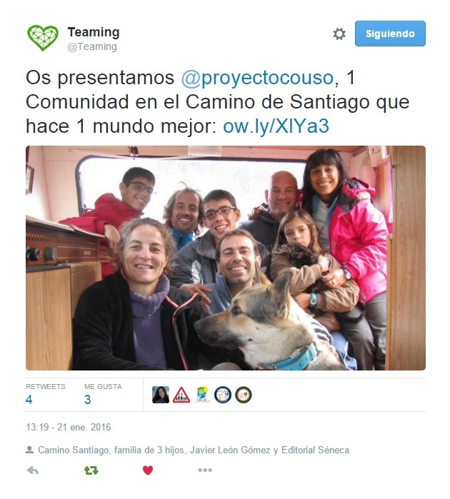 GRAN EMPUJE DE TEAMING A NUESTRO PROYECTO 