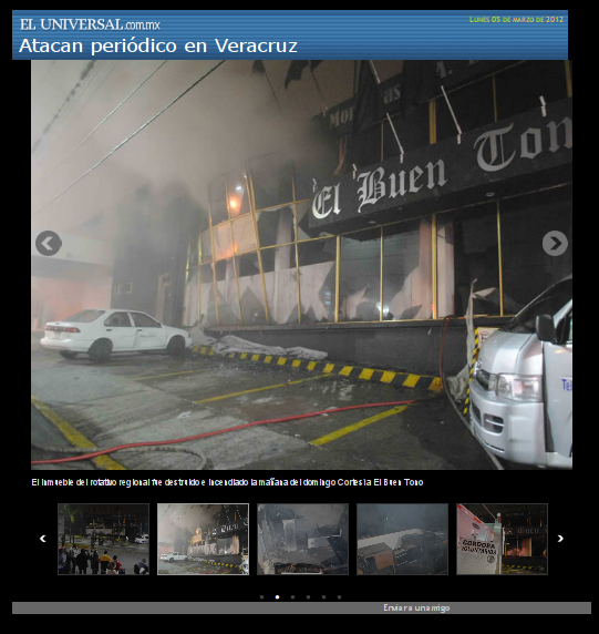 ¿Porqué existe autocensura en la prensa mexicana frente a la narcoguerra?