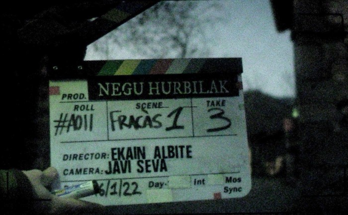 Negu Hurbilak filmaren grabaketa amaitu dugu! / ¡Hemos terminado el rodaje de Negu Hurbilak! / Hem finalitzat el rodatge de Negu Hurbilak!