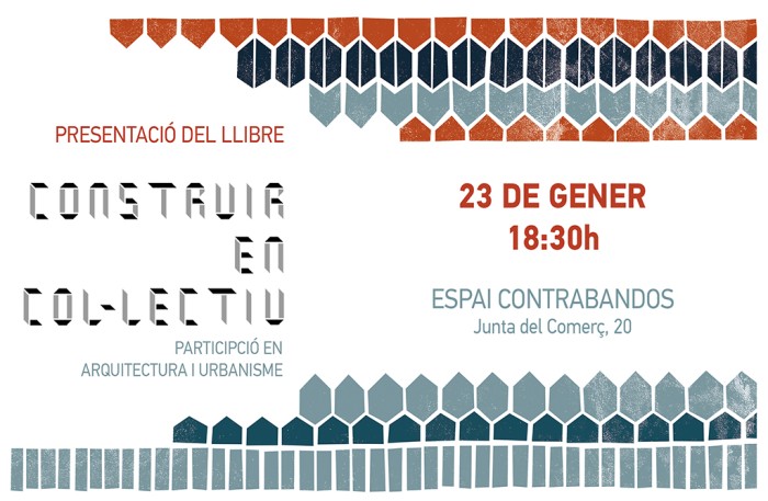 Presentem el llibre “Construir en col·lectiu” a Barcelona