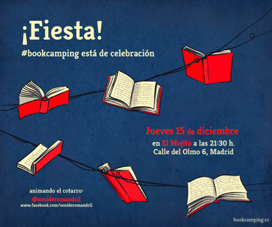 Fiesta cumbia&books. 15 de diciembre
