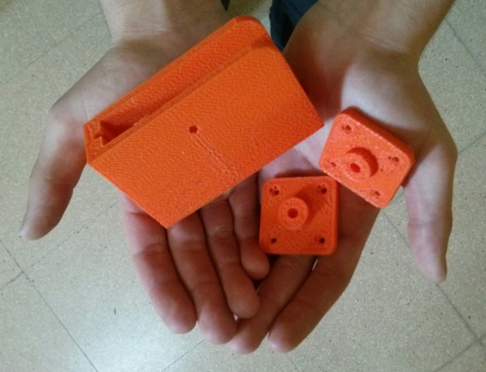 Piezas de la impresora 3D