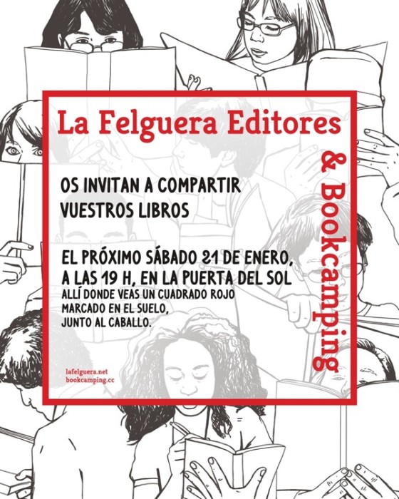#bookcamping y La Felguera Editores se unen para liberar libros