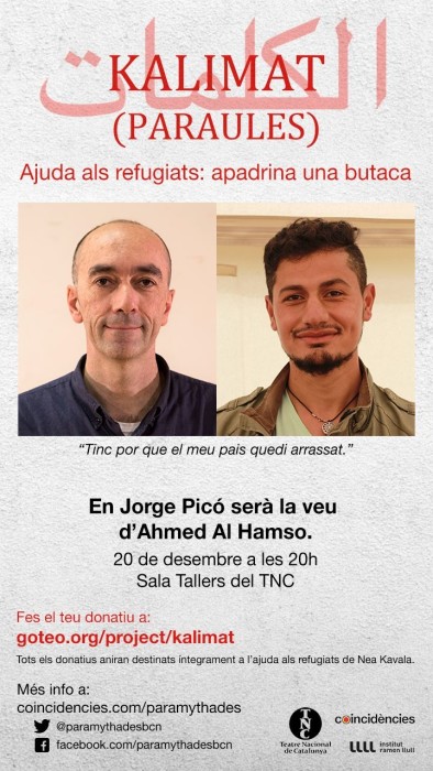 Jorge Picó serà la veu d'Ahmed Al Hamso