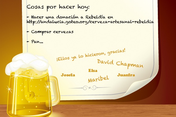Cosas por hacer hoy...