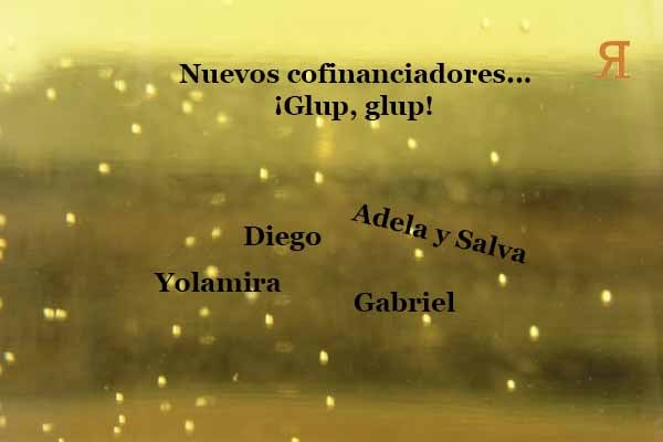 Llegamos al 58% gracias a nuevos cofinanciadores